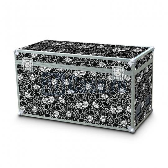 Adam Hall Hardware Imageboard 7 SKULLS B/W