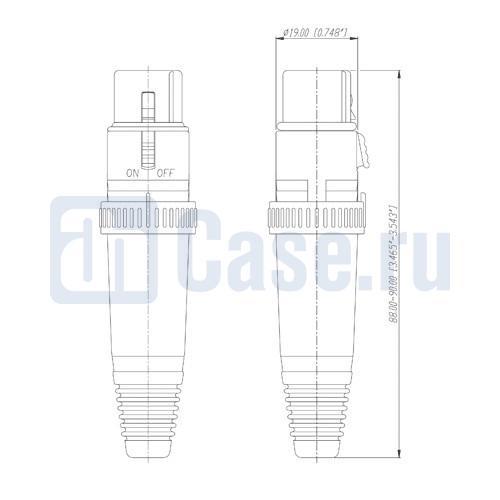 Neutrik NC 3 FXS