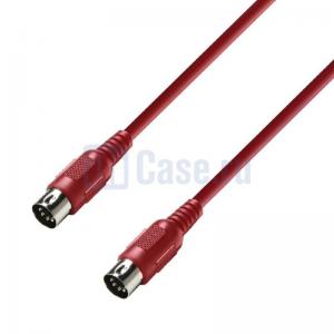 Adam Hall Cables K3 MIDI 0075 RED_0